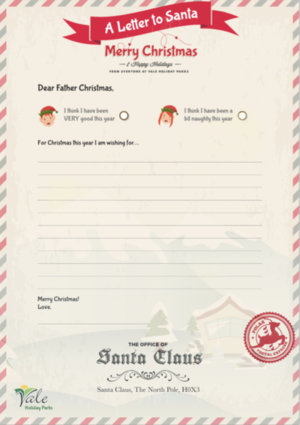 Letter to Father Christmas Printable
