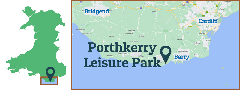 Porthkerry Leisure Park location