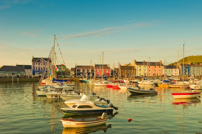 seaside resort Aberaeron