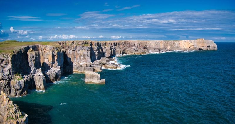 The Pembrokeshire coast, West Wales