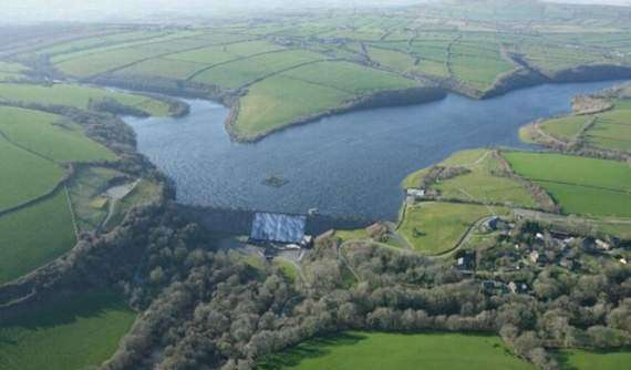 Llysyfran reservoir in pembrokeshire