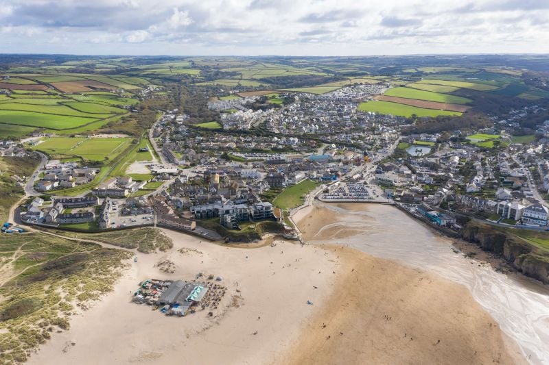 Perranporth in Cornwall