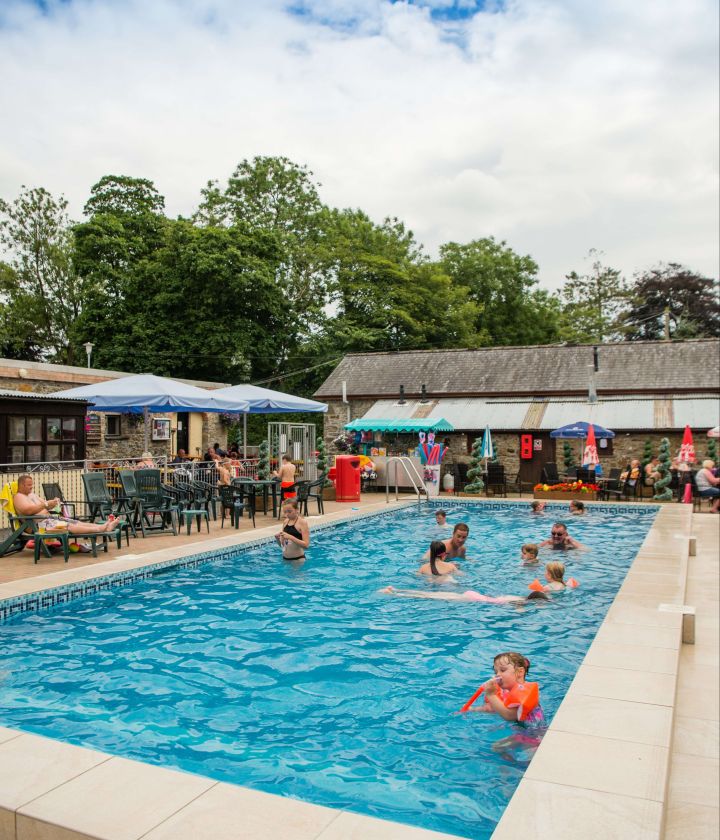 Holiday Parks in Wales with Swimming Pools