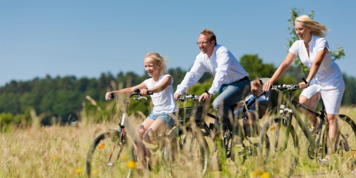 Family Cycling in Wales