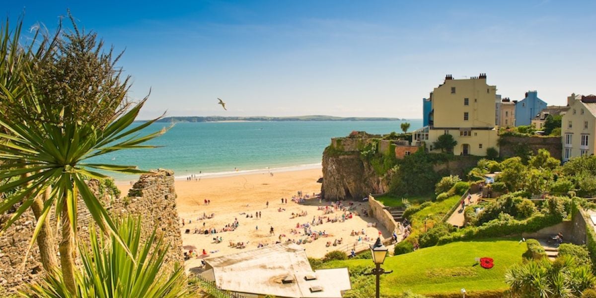 Tenby beach