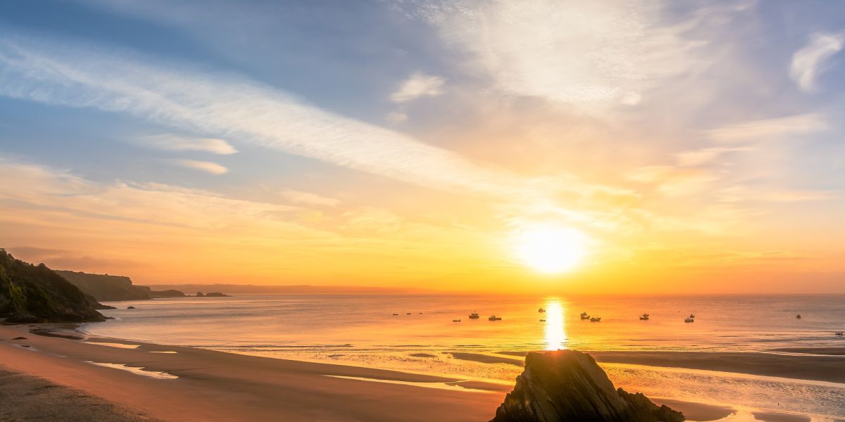 Welsh beach