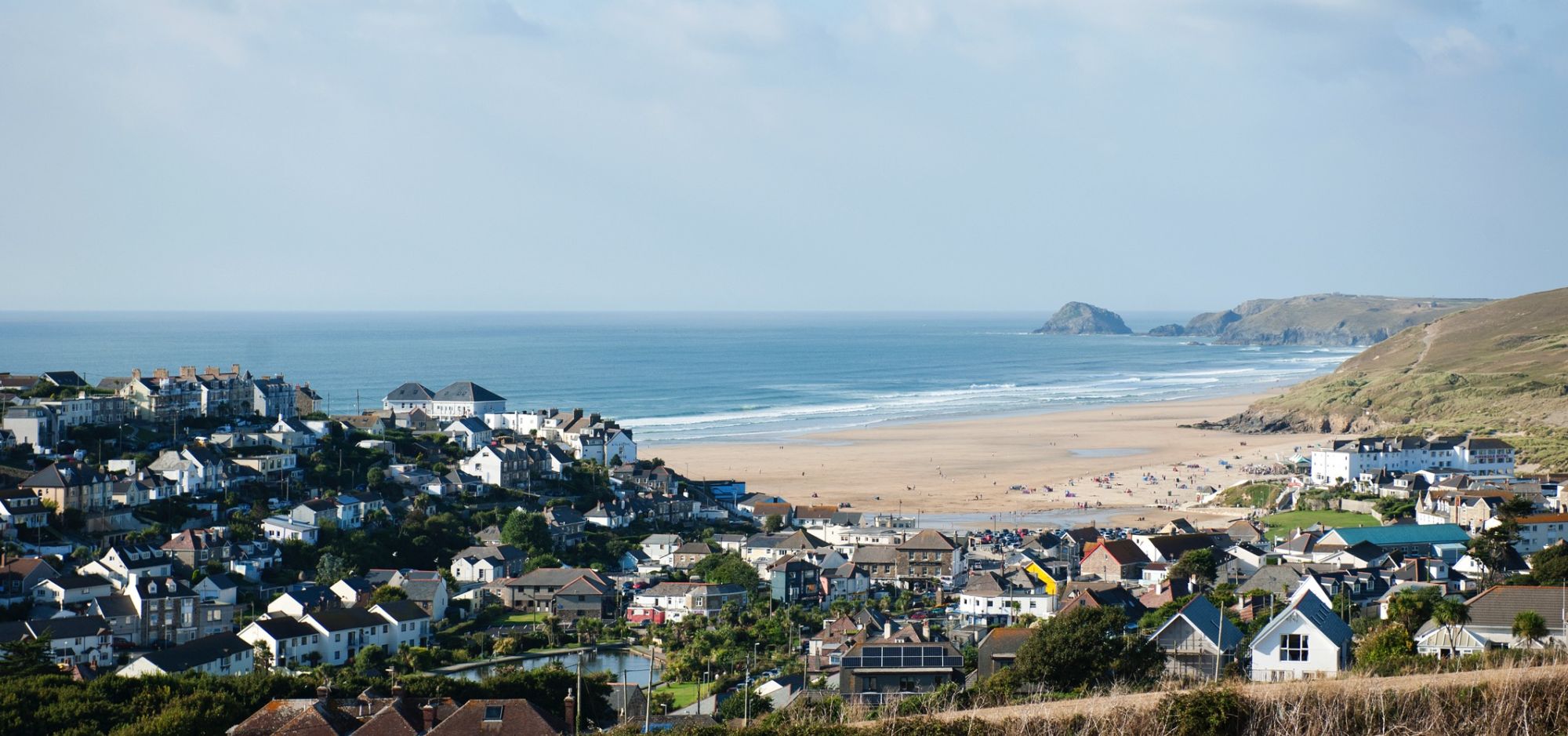 view from liskey hill cornwall