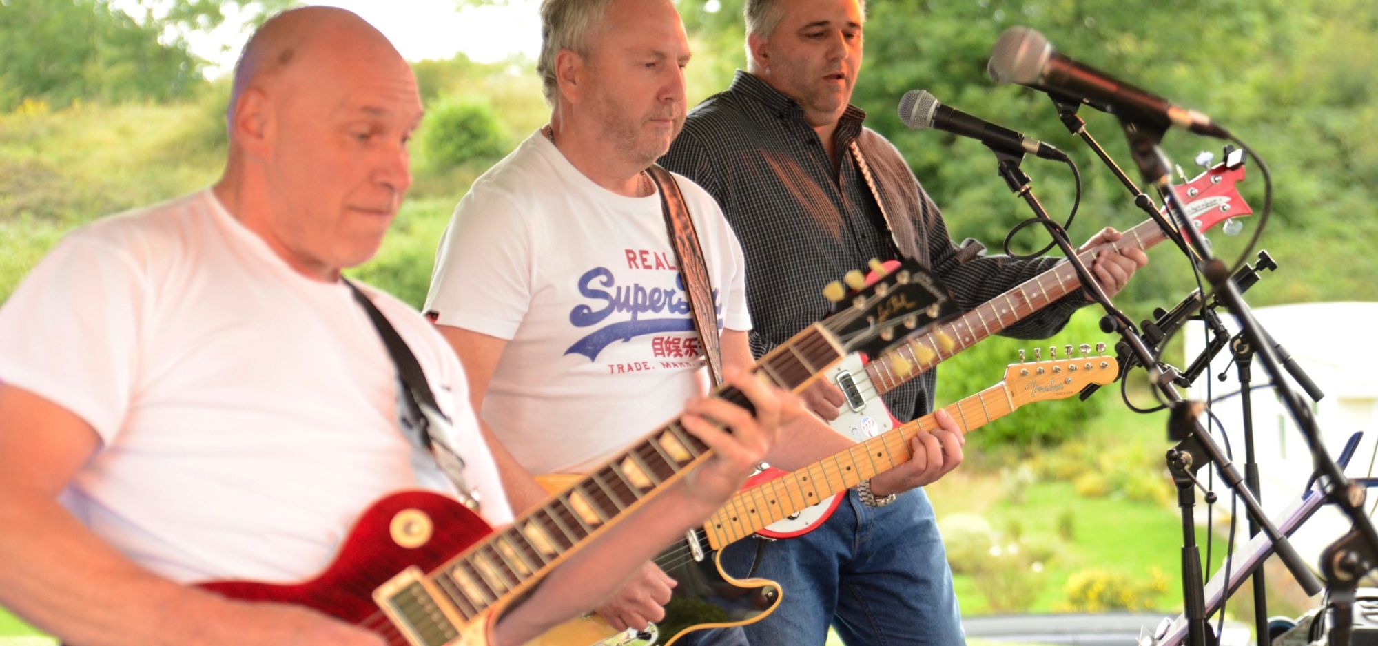 band at ParcFarm festival