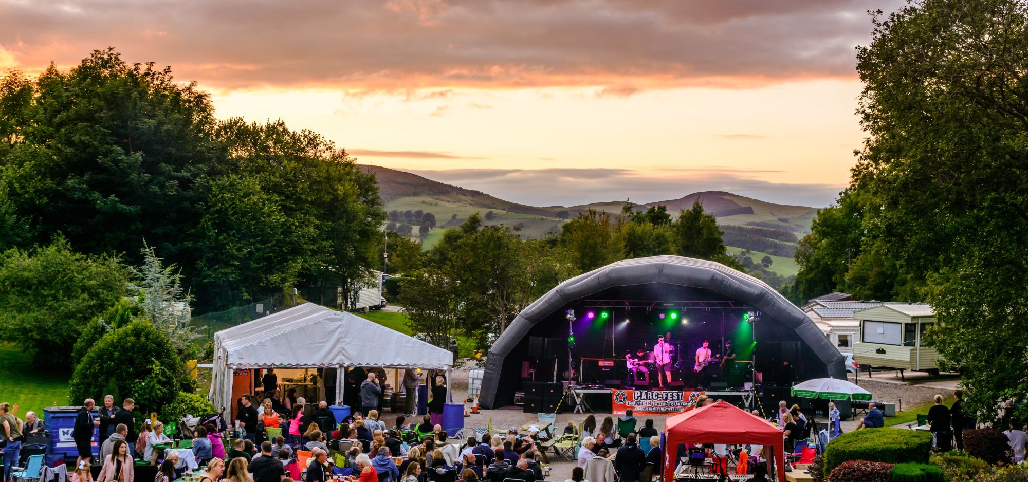 festival view at ParcFarm