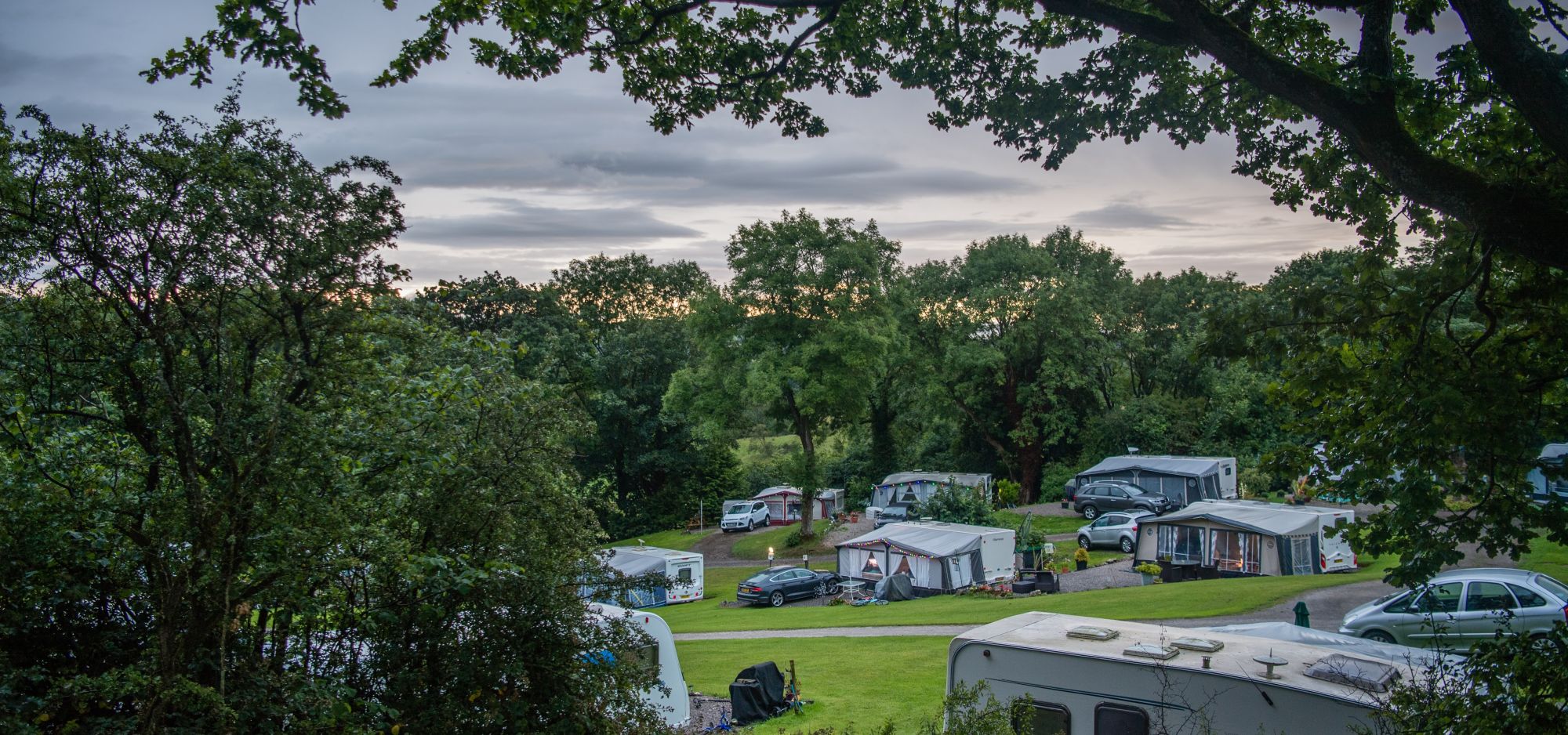 touring at the Village holiday park