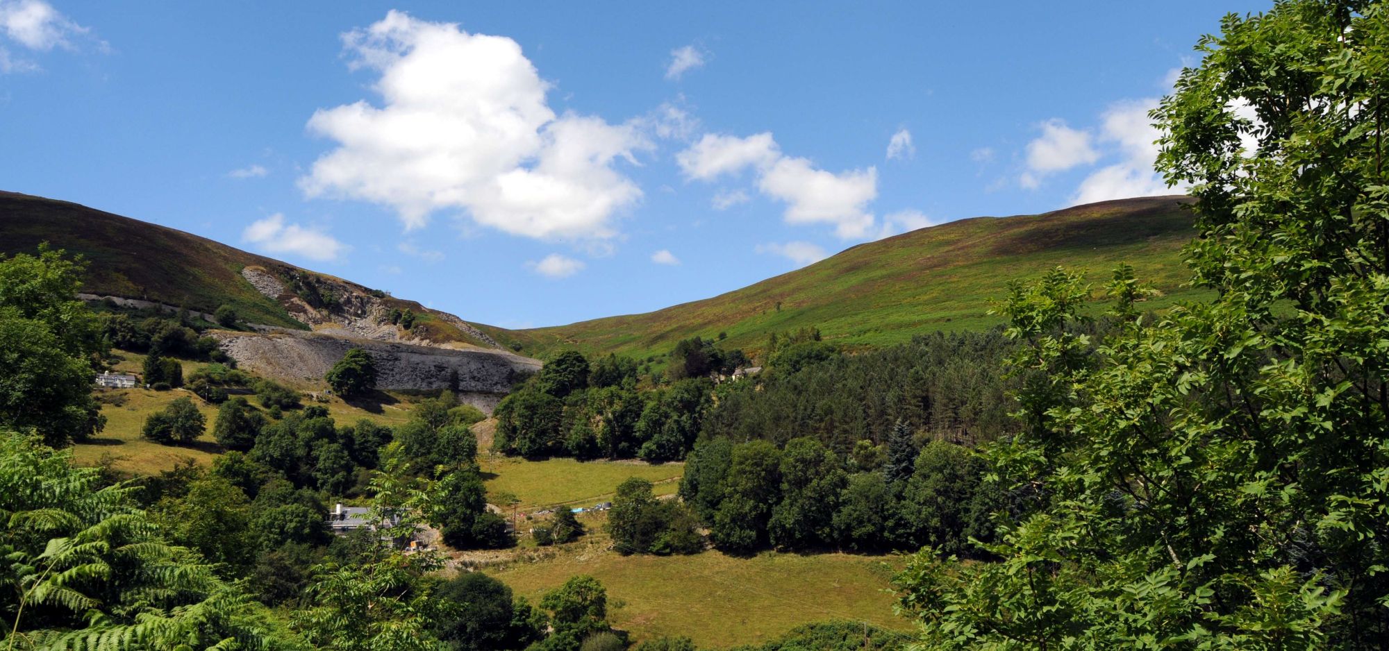 Horseshoe Pass near Llangollen