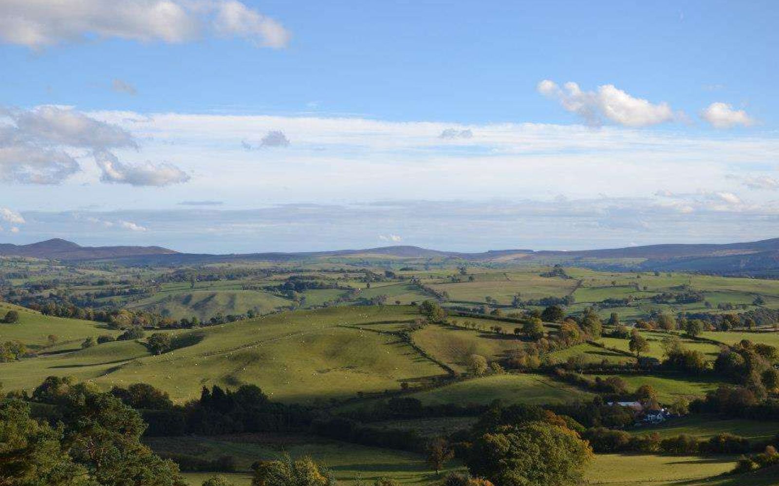 The idyllic North Wales countryside
